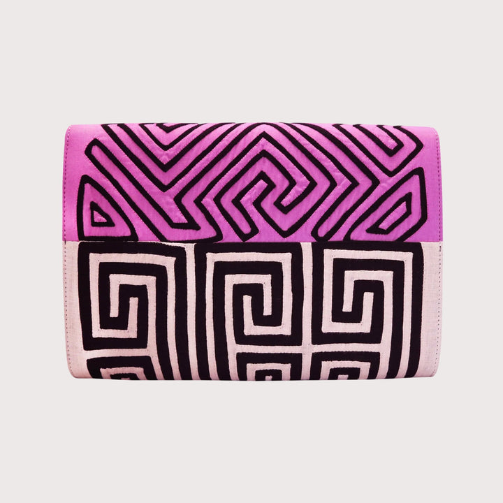 Maisi Kuna Clutch by Mola Sasa at White Label Project