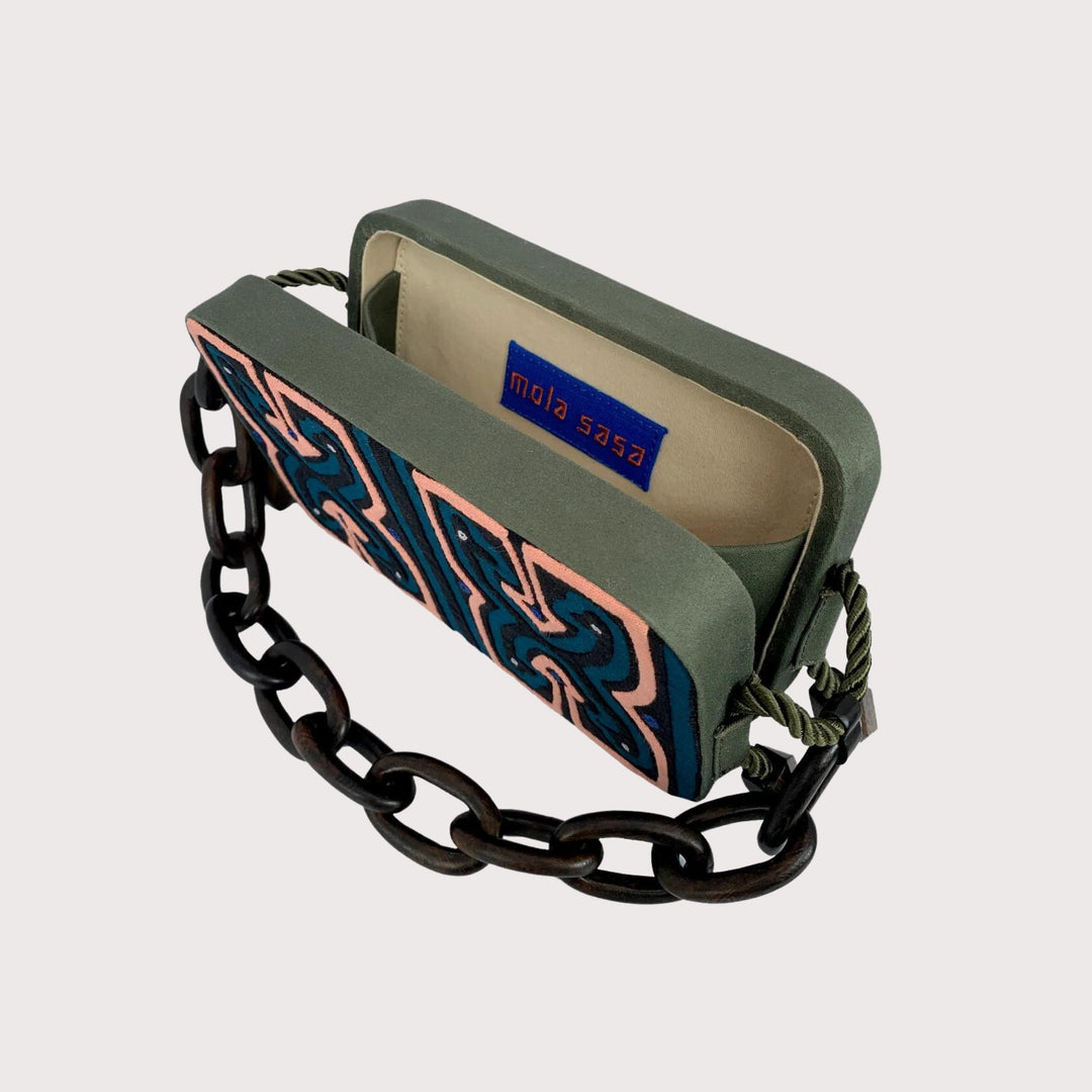Sigwi Box Clutch by Mola Sasa at White Label Project