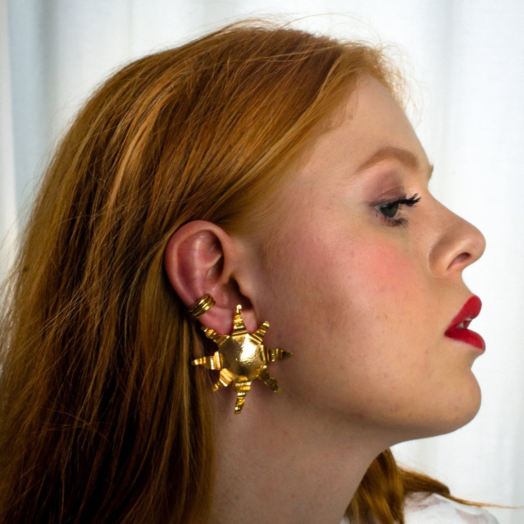 Sol Earrings — Large by Mola Sasa at White Label Project