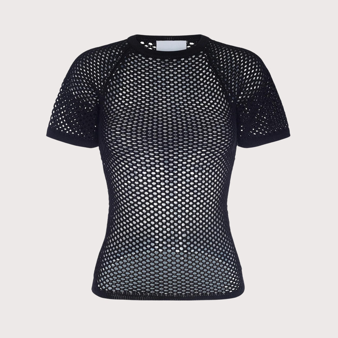 Net Ranglan Tee by Mozhdeh Matin at White Label Project