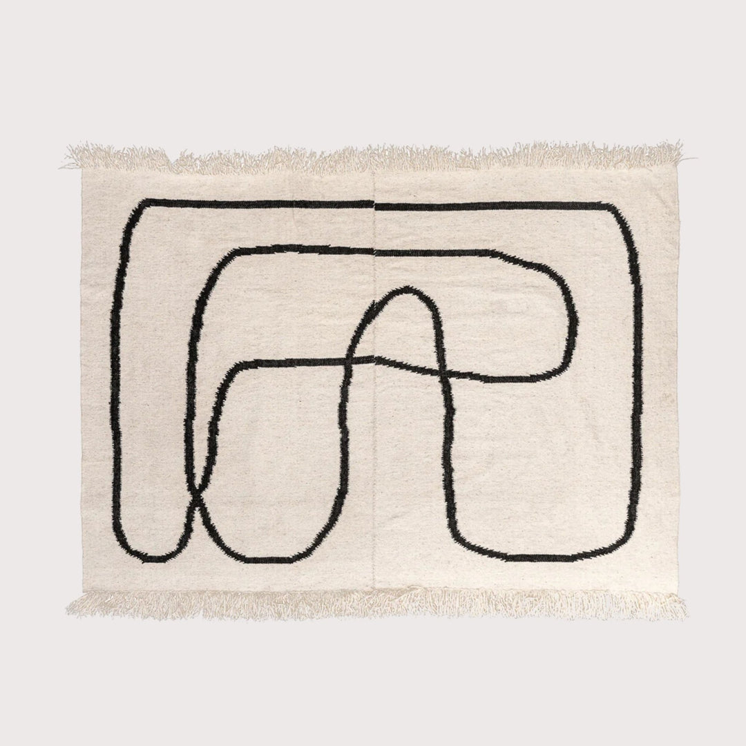 Doodle Rug III by Nada Duele at White Label Project
