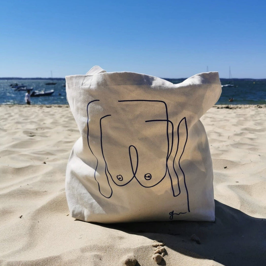 Doodle Tote by Nada Duele at White Label Project