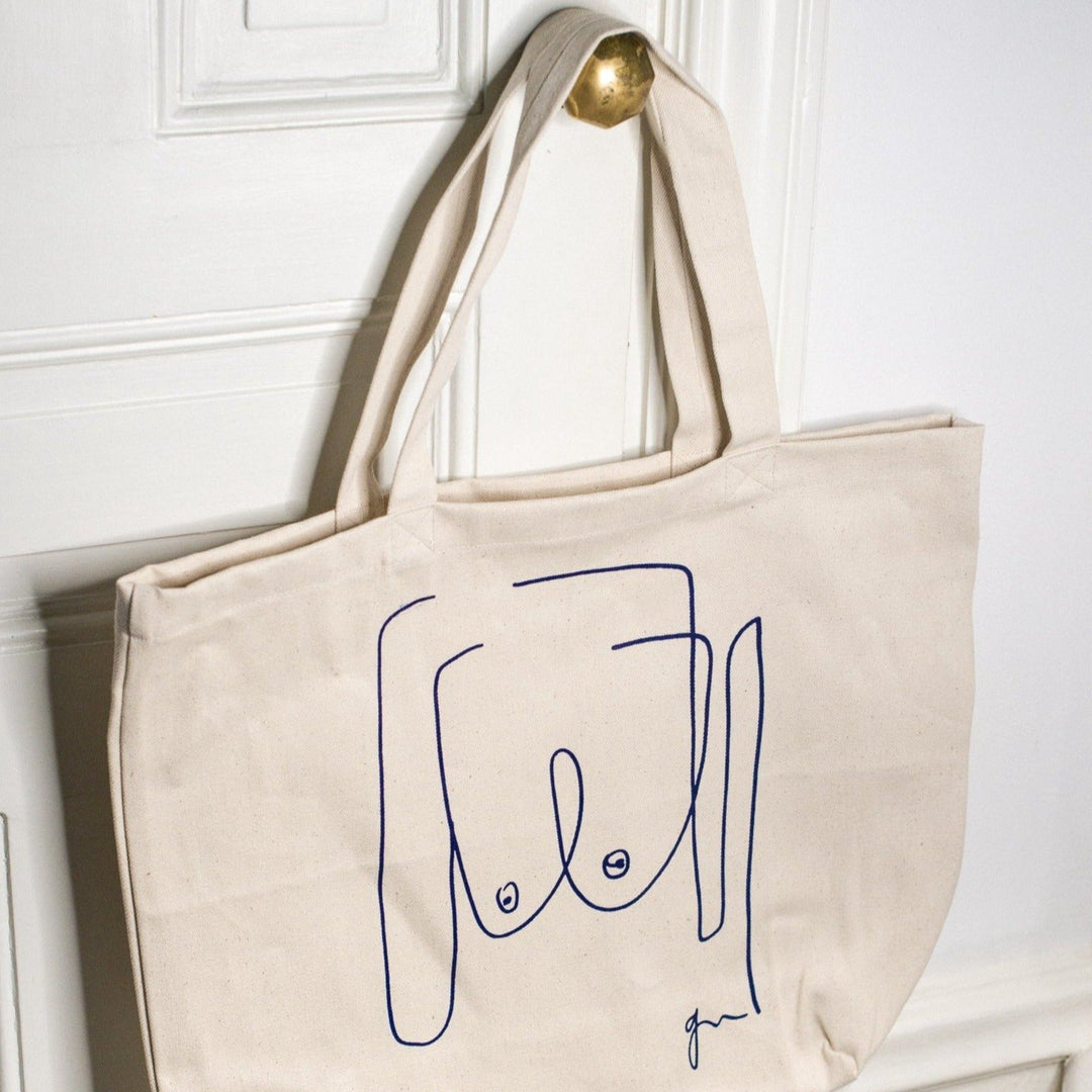 Doodle Tote by Nada Duele at White Label Project