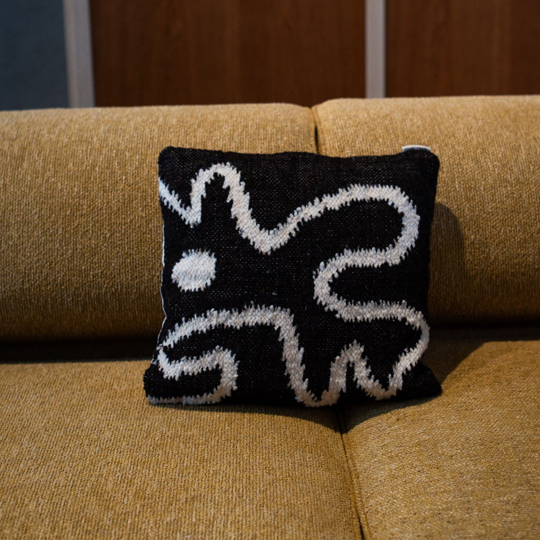 Nicoya pillow - black by Nada Duele at White Label Project
