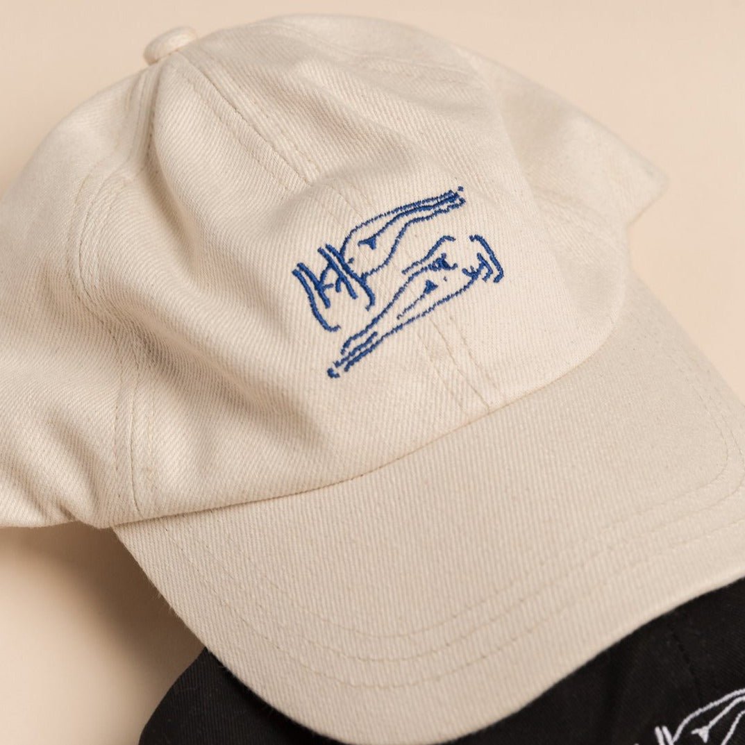 Nudistas Dad Cap - black by Nada Duele at White Label Project