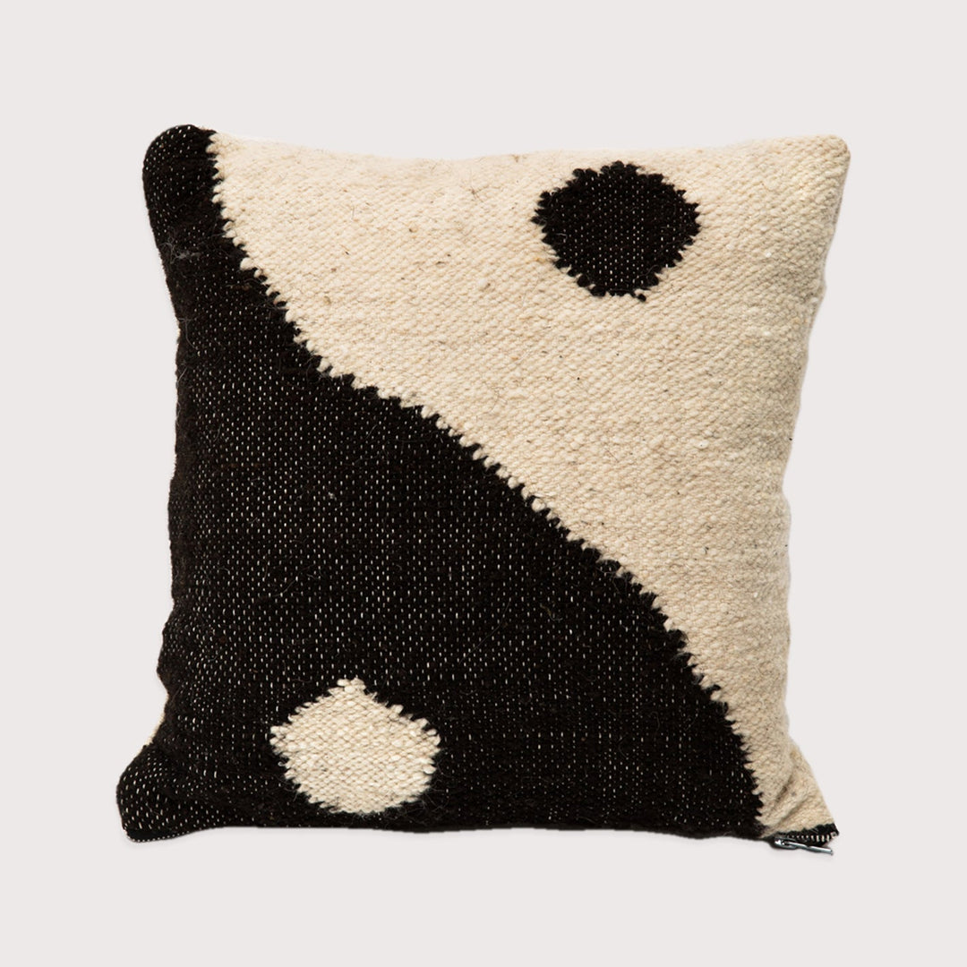 Yin Yang Pillow by Nada Duele at White Label Project