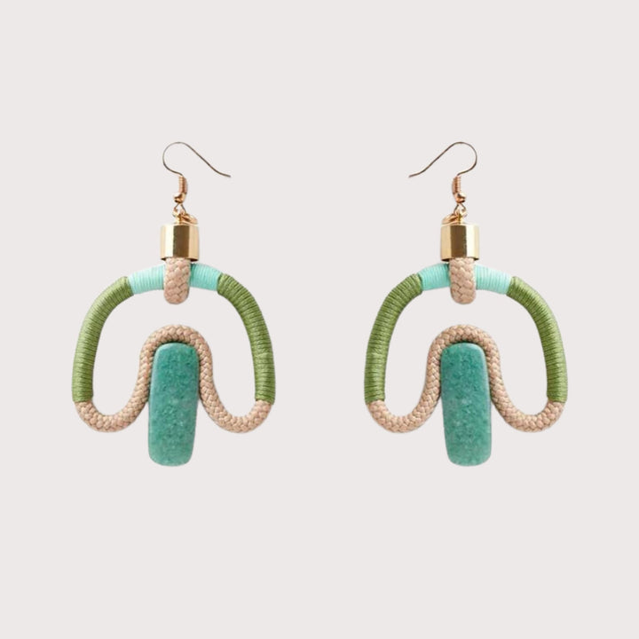 Aventurina Earrings — Fern by Pichulik at White Label Project