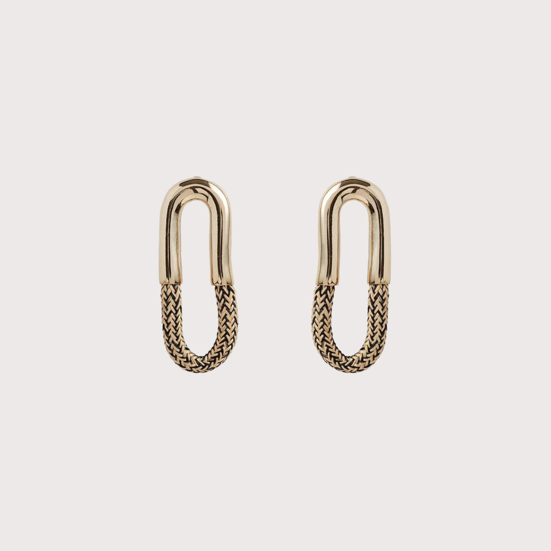Cantadora Earrings - Beige by Pichulik at White Label Project