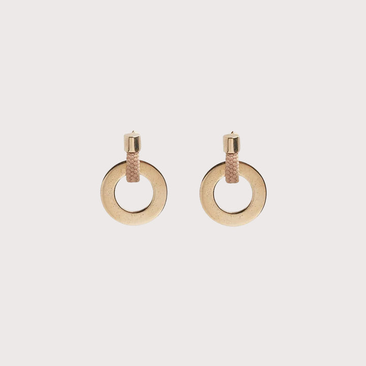Noor Earrings — Beige by Pichulik at White Label Project