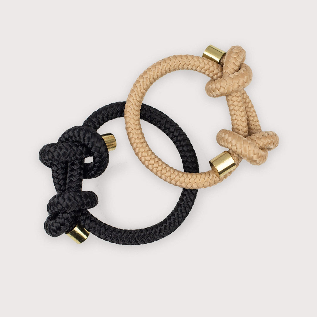 Sacred Knot Bracelet - beige by Pichulik at White Label Project
