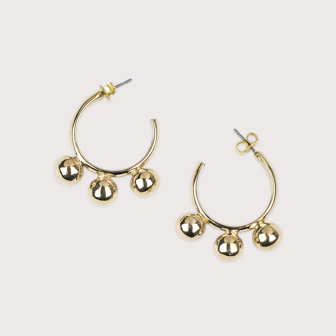 Samba Hoop Earrings by Pichulik at White Label Project