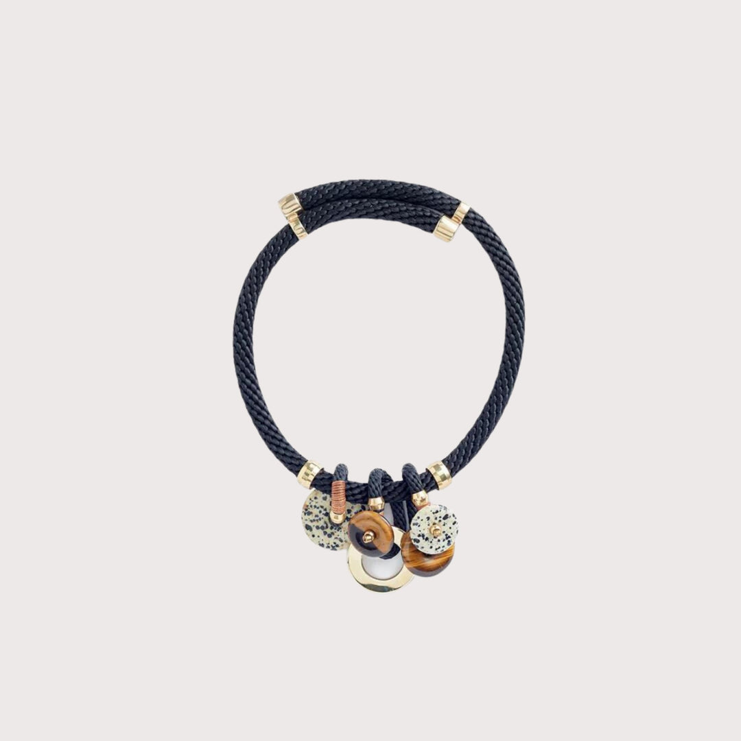 Satya Necklace - black by Pichulik at White Label Project