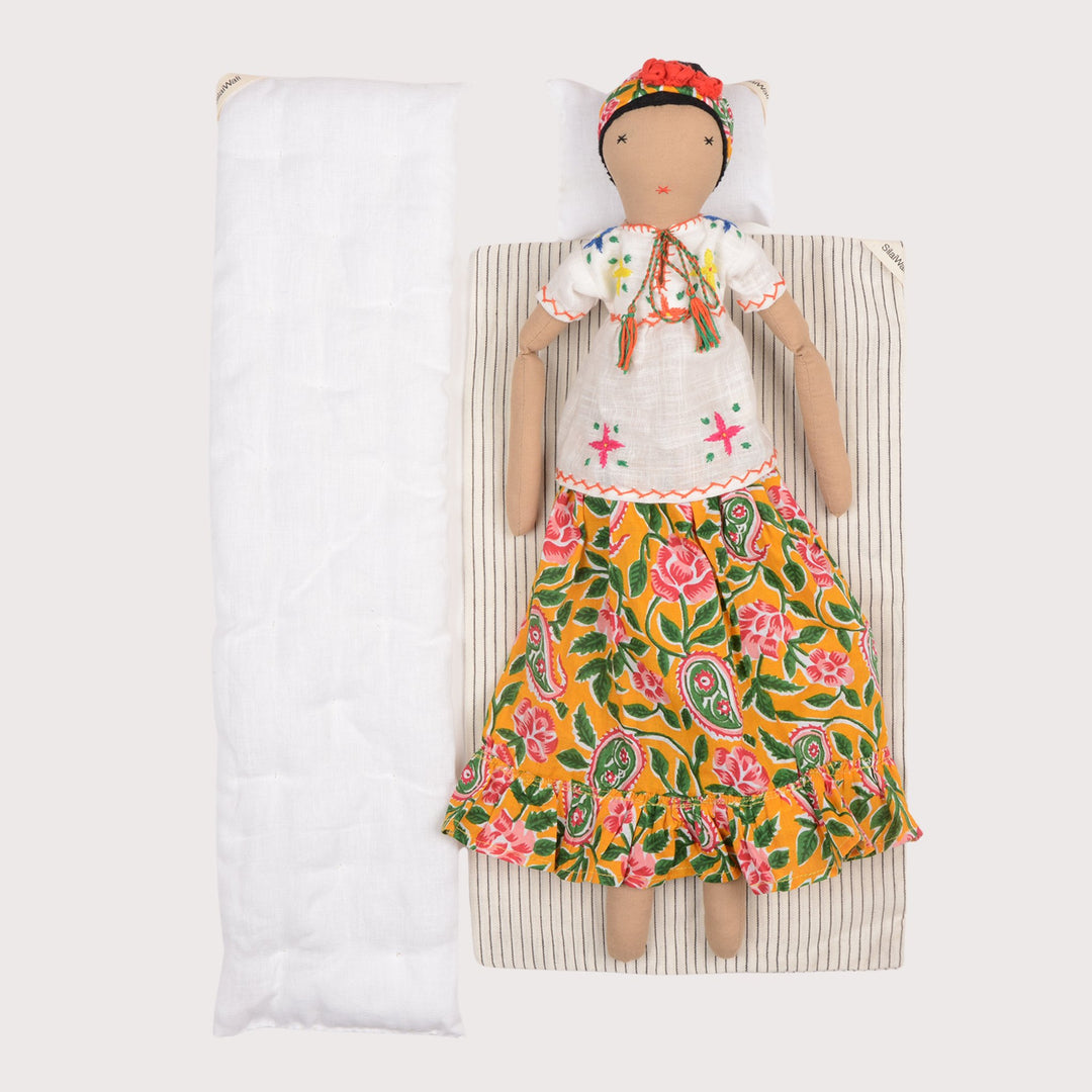 Frida Doll - pink by Silaiwali at White Label Project