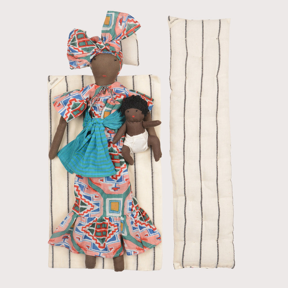 Imani Mum + Baby Dolls by Silaiwali at White Label Project