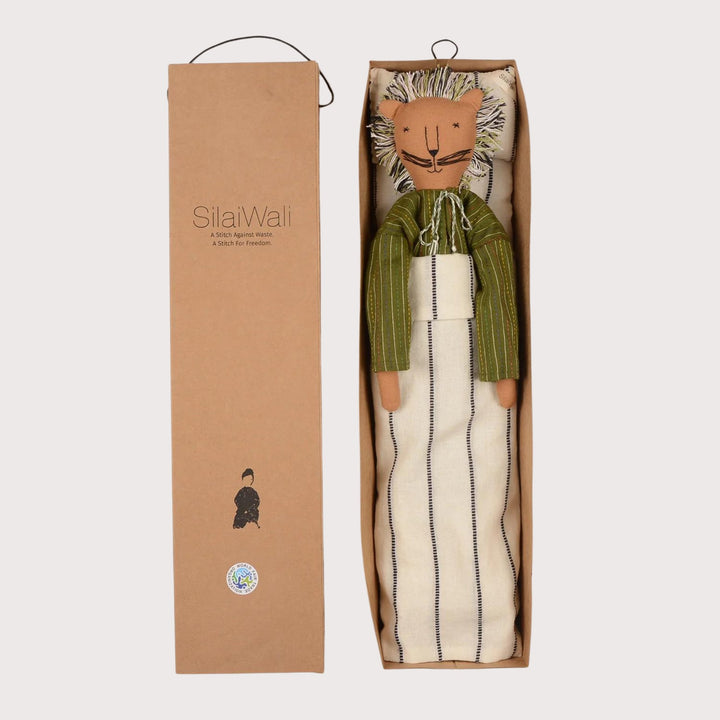 Kom the Lion Doll by Silaiwali at White Label Project