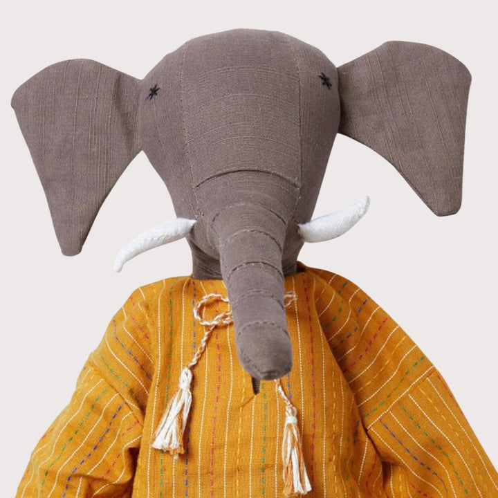 Mamba the Elephant Doll by Silaiwali at White Label Project