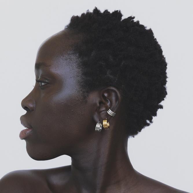 Waya Ear Cuff — Silver by Soko at White Label Project