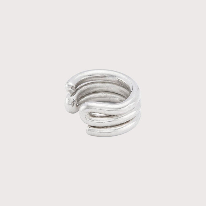 Waya Ear Cuff — Silver by Soko at White Label Project