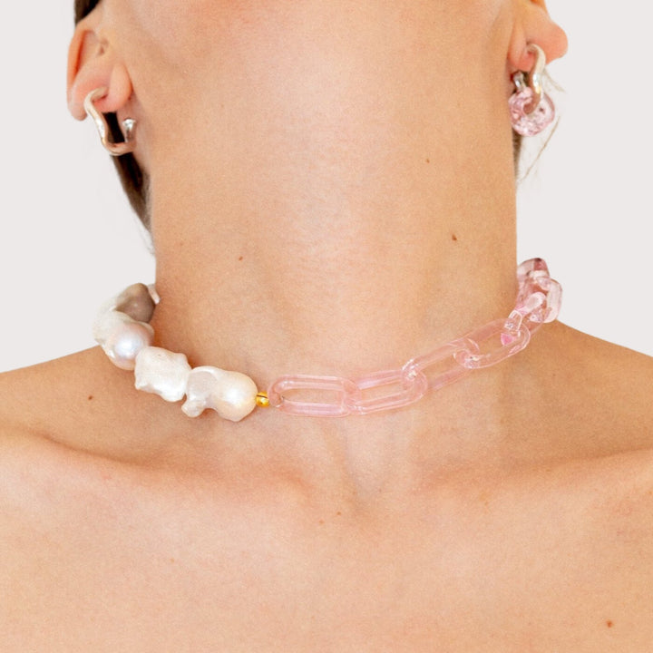 Gemini Barroco Necklace by Studio Conchita at White Label Project