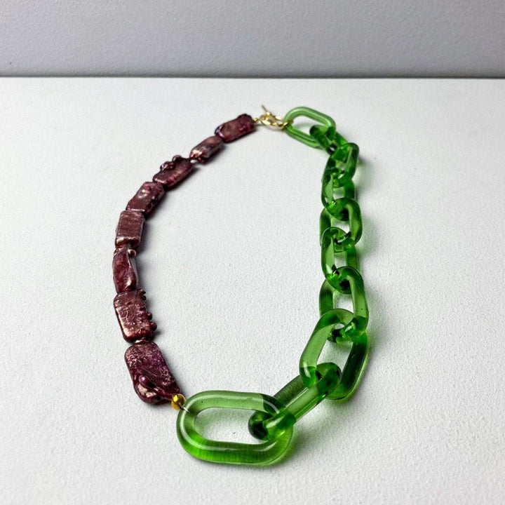 Gemini Necklace by Studio Conchita at White Label Project