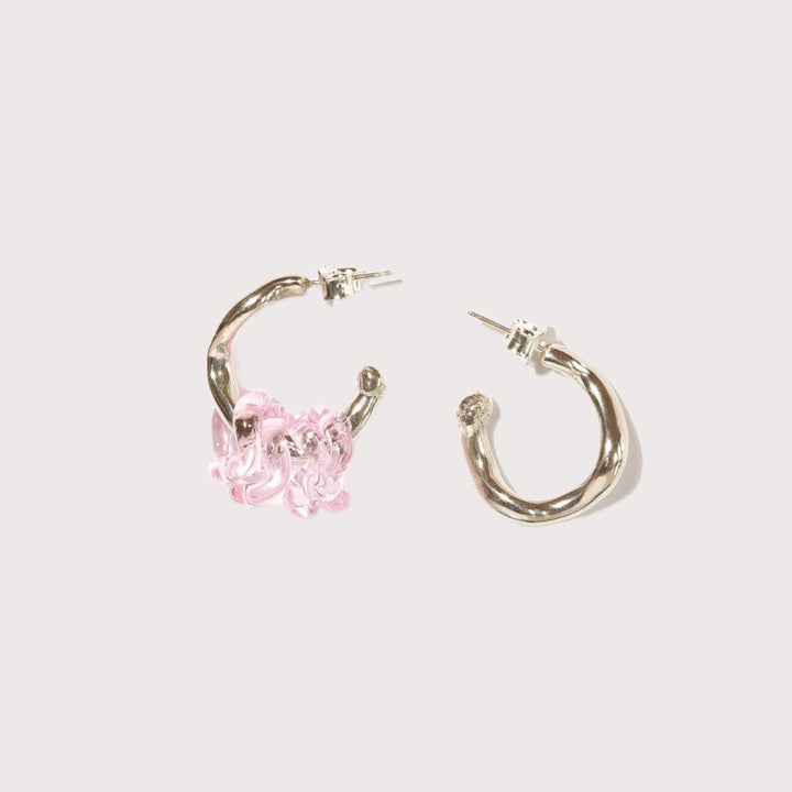 Onda Lila Earrings by Studio Conchita at White Label Project